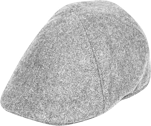 grey driving cap
