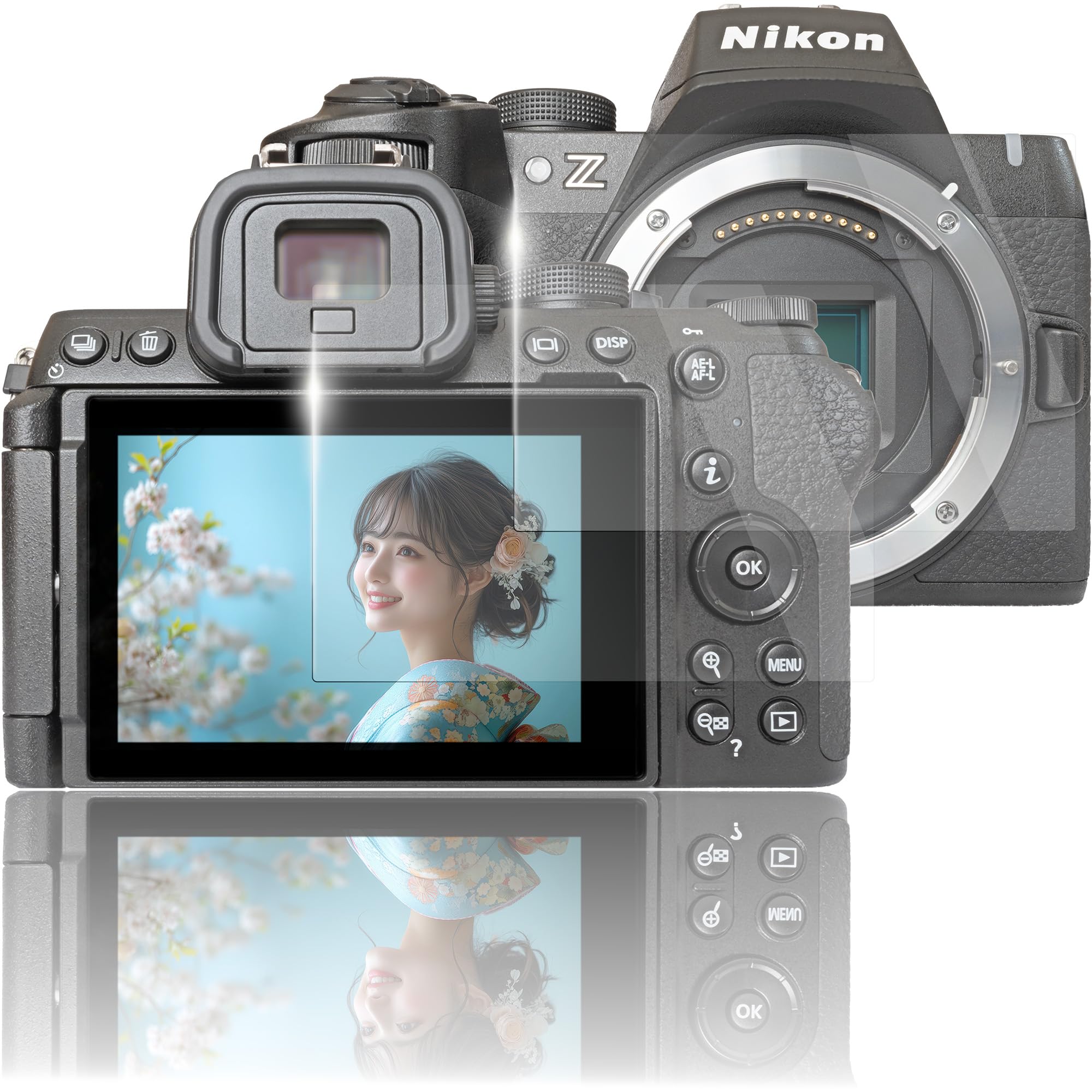 Nikon Z50II 専用 ガラスフィルム 2枚セットの商品画像