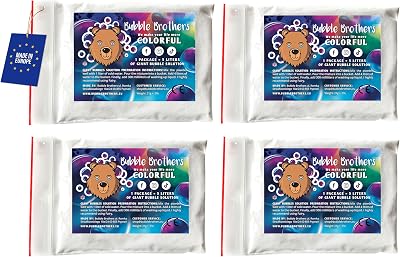Bubble Brothers Bubble Mix 10 Litre 2 x 5 Litre Refill Premium Bubble Solution