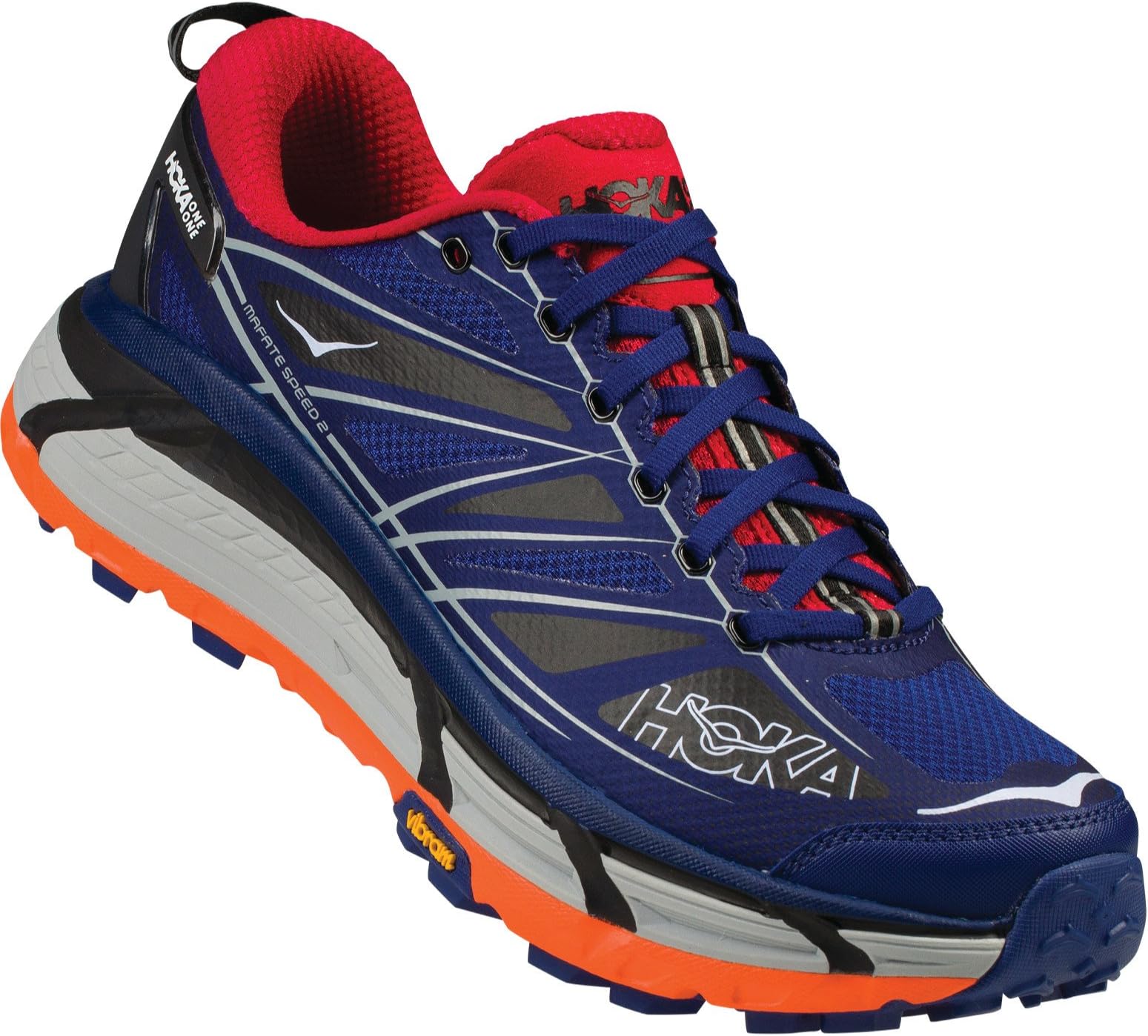 Hoka Mafate Speed 2 Blueprint/Black - Scarpa Trail Running Uomo
