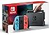Nintendo Switch with Neon Blue and Neon Red Joy-Con