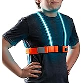 noxgear TracerJr - Child Illuminated and Reflective Safety Vest - Durable, Highly Adjustable - for Biking or Outdoor Play