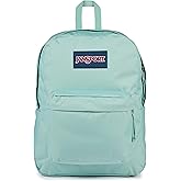 JanSport SuperBreak One Backpack - Durable, Lightweight Bag with 1 Main Compartment, Front Utility Pocket with Built-in Organizer, Premium Backpack, Faded Sage