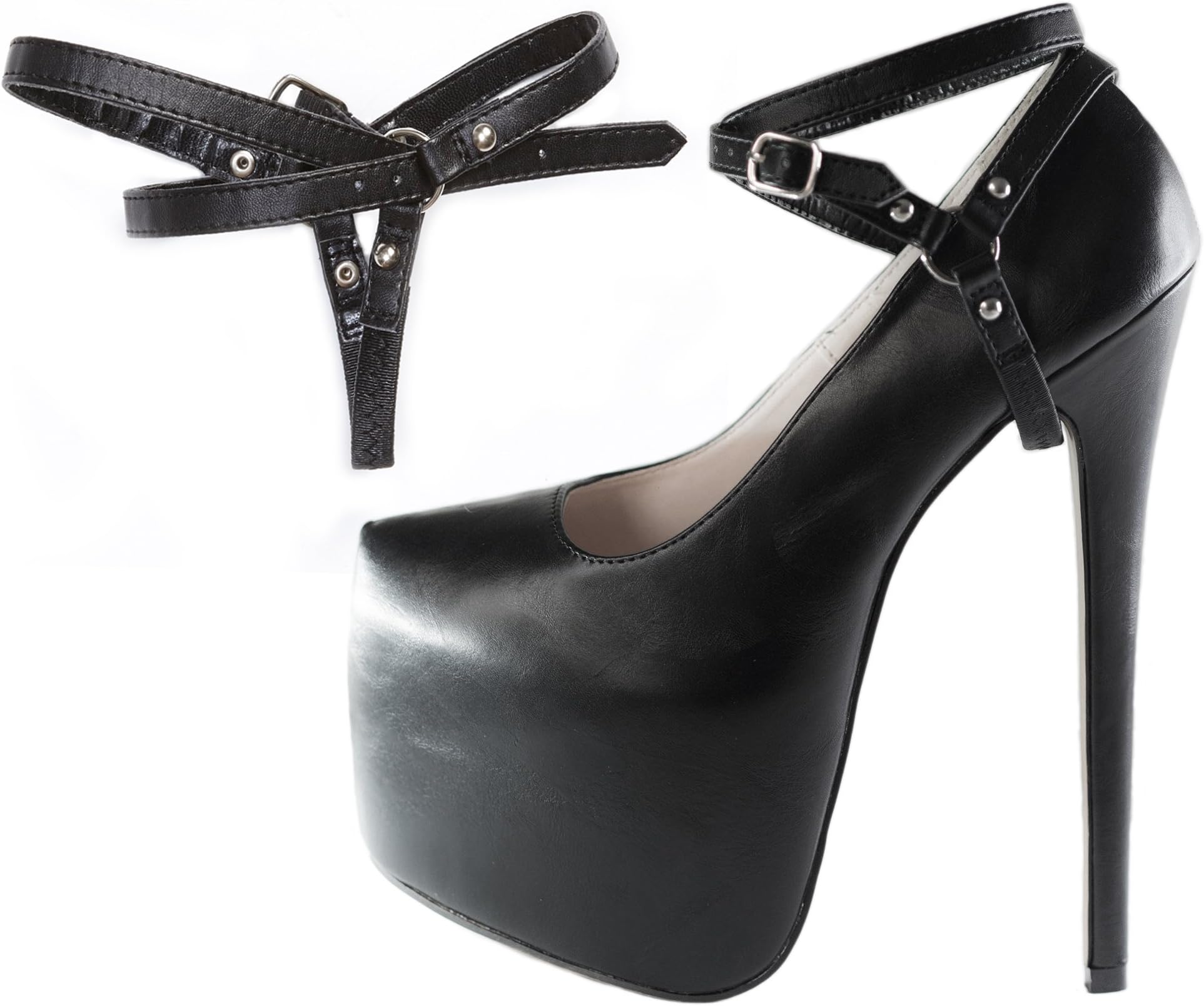 Eliza May Detachable Reusable ShooStraps/Belts Loose Heels & Flats Shoe Holders