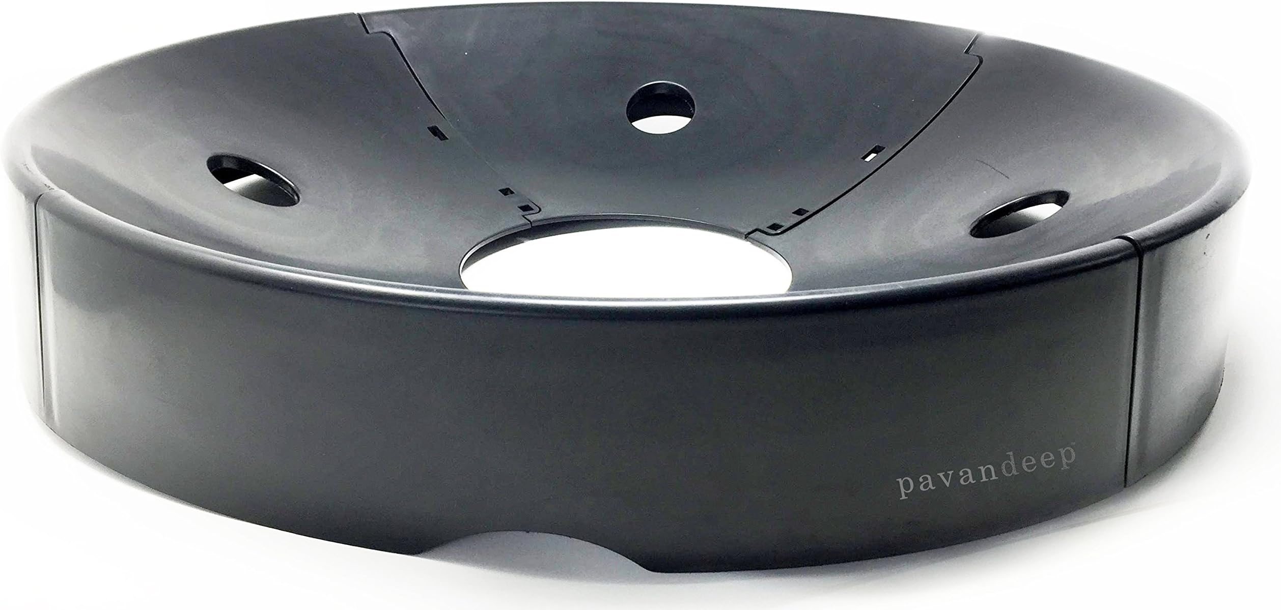 Exercise Ball Base Stand by Pavandeep Storage for The Classroom Office or Gym, for Fitness Balls 45cm 55cm 65cm and 75cm (Black, One Size)