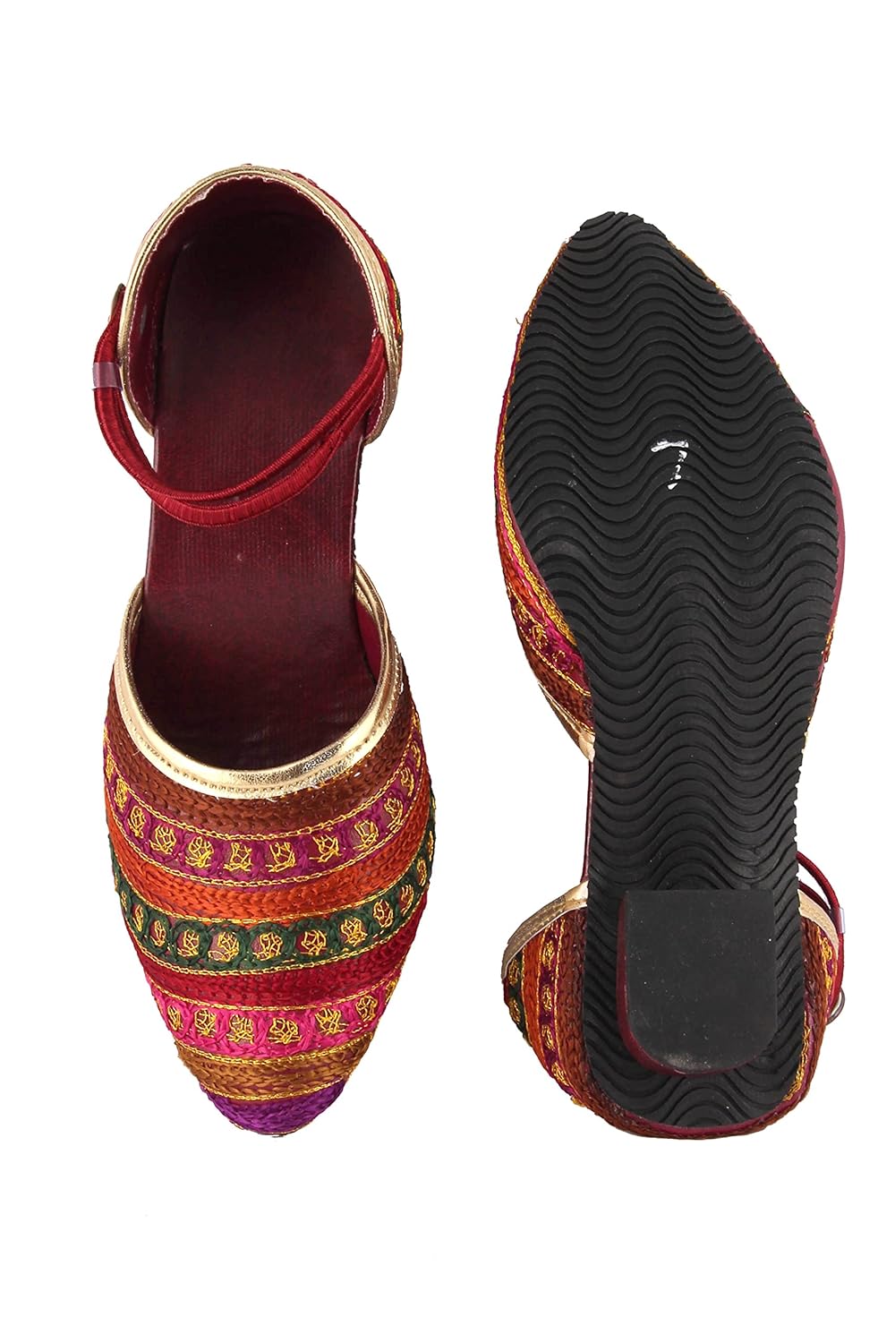 rajasthani jaipuri work partywear ethnic womens girls ladies sandel