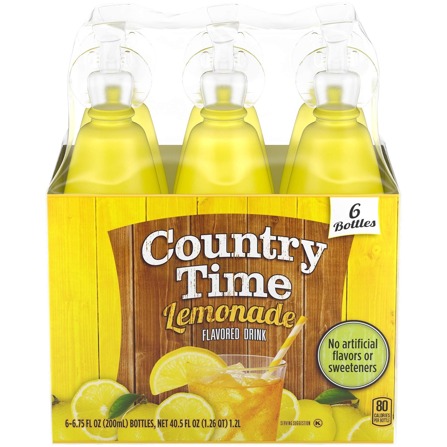 Country Time Lemonade Drink Mix (6.75 oz Bottles, Pack of