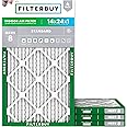 Amazon.com: Filterbuy 14x30x1 Air Filter MERV 8 Dust Defense (4-Pack ...