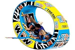 Wow Sports Xtreme Inflatable Towable, Ride in Oval, 1 to 3 Persons