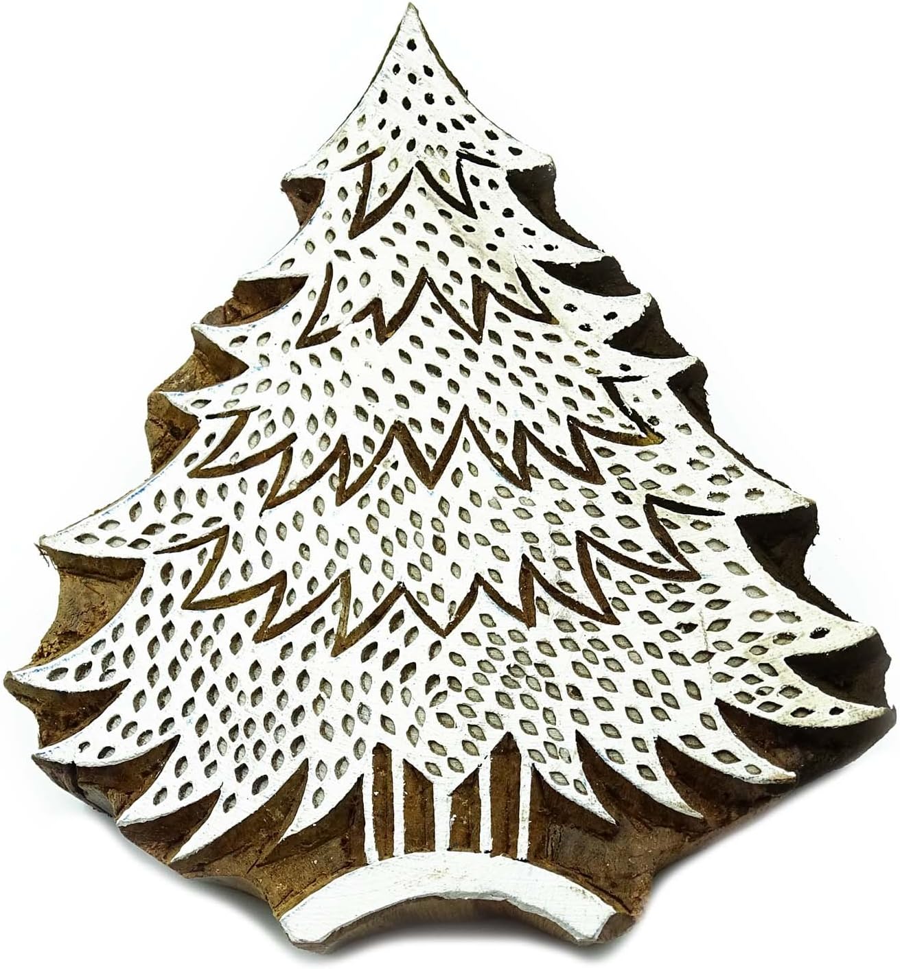 christmas wooden printing blocks