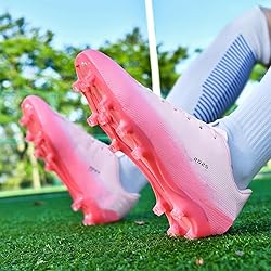 GODLARK Soccer Cleats Mens Womens Turf Soccer Shoes