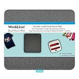 WORKLION Heat Press Mat 11"x13": Double-Sided