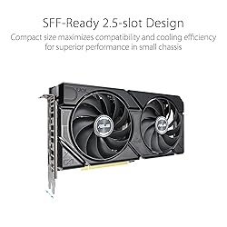 The SFF-ready ASUS Dual GeForce RTX™ 4070 EVO OC