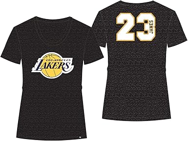 47 Playera para Mujer NBA Los Angeles Lakers Lebron James, Negro Azabache, M: Amazon.com.mx: Ropa, Zapatos y Accesorios