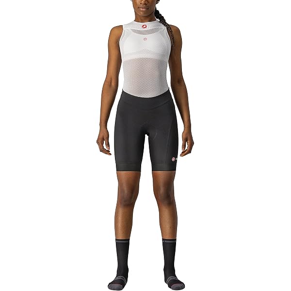 Castelli Damen Velocissima 3 Short – Radsportshorts Aus Polyester, Mit KISS Air2 Woman Sitzfläche