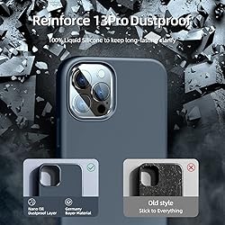Dssairo [5 in 1 for iPhone 13 Pro Case, with 2 Pack