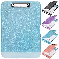 Glitter Clipboard with Storage,Storage Clipboard