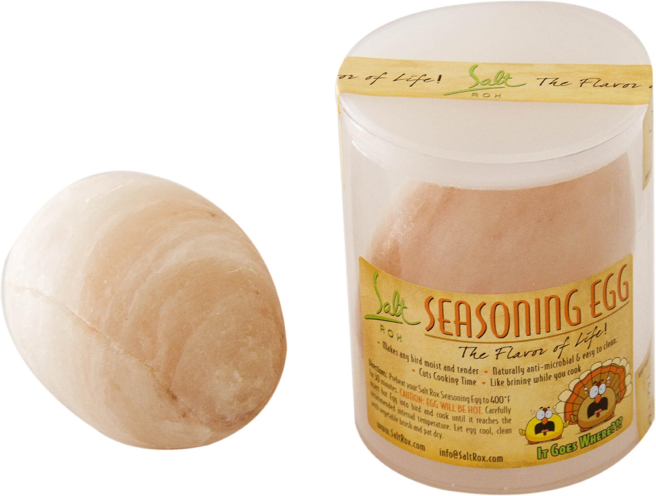 Salt Rox Small Brining Egg, Pink