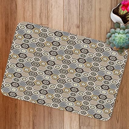 Yaoni Badezimmerteppich rutschfeste Badematte für Dusche Weicher