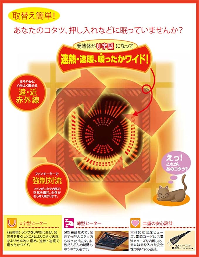 Metro Kotatsu Heater Msu 601e U Forme Tube De Quartz Chauffage 600 W K Urbanbat Org Metro Kotatsu Heater Msu 601e U Forme Tube De Quartz Chauffage 600 W K Urbanbat Org