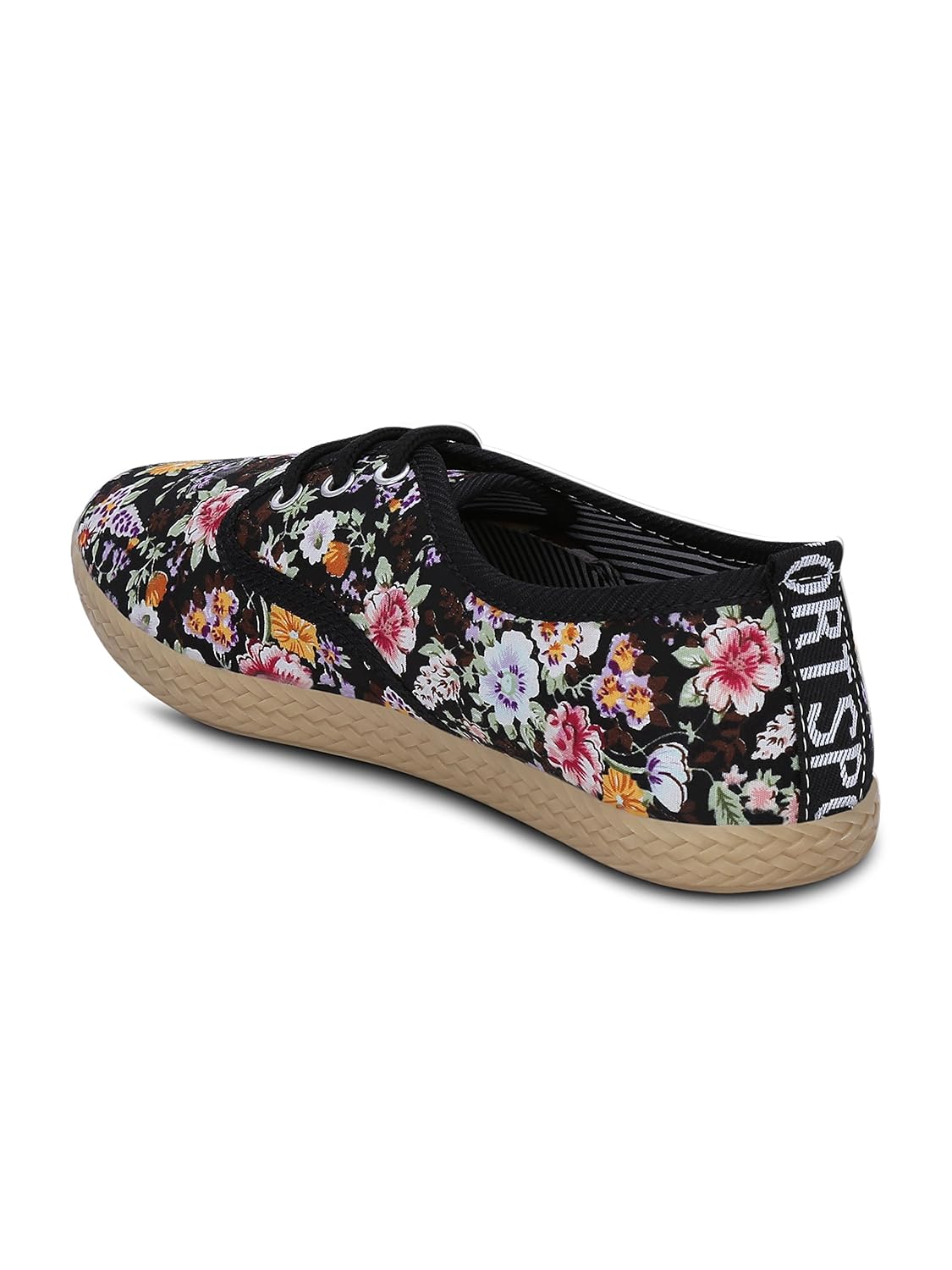 get glamr women's black sneakers