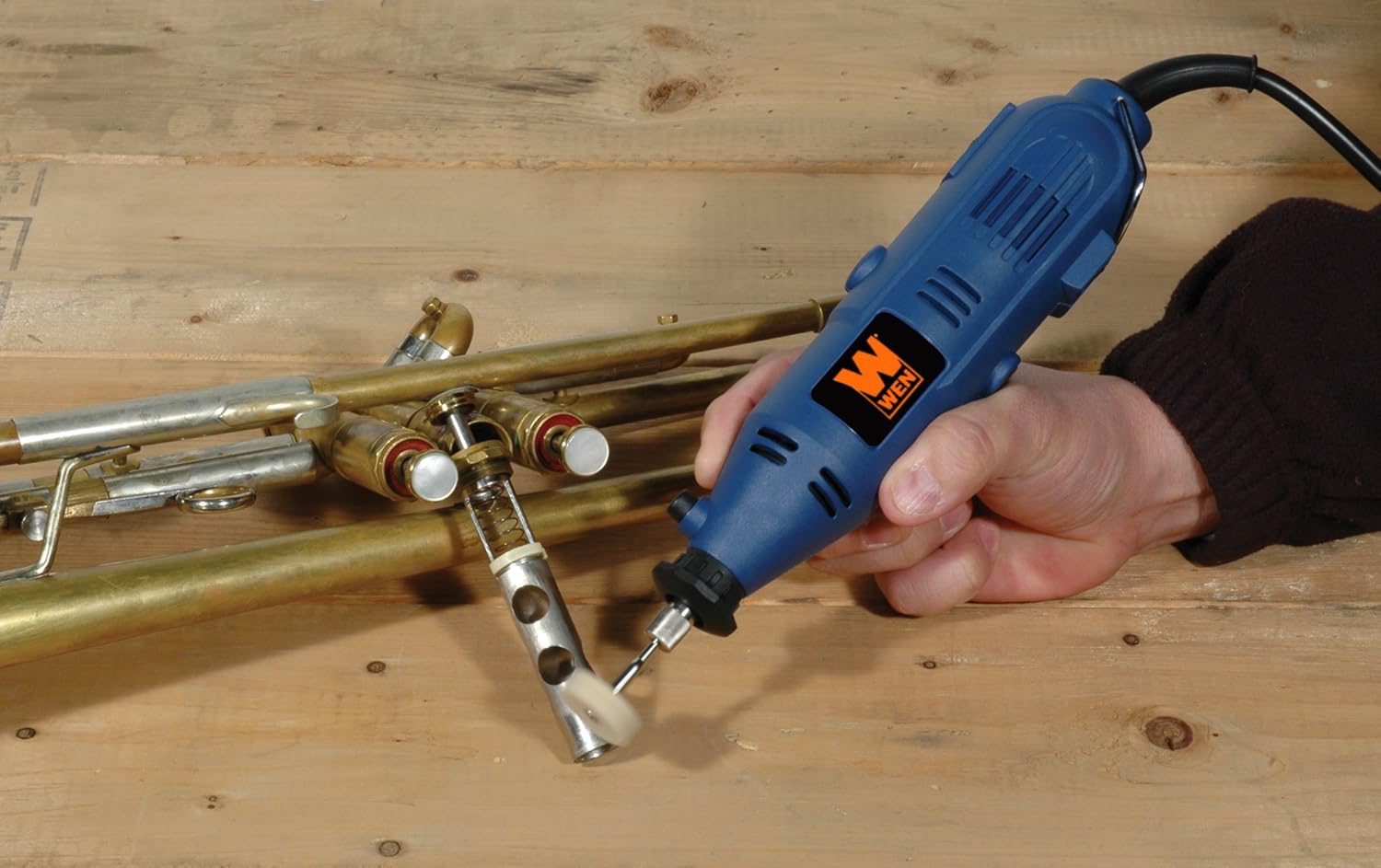 WEN 2305 Rotary Tool Kit with Flex Shaft - Power Rotary Tools - 