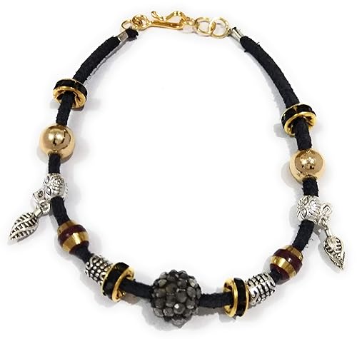 Metallic charm bracelets Clearance