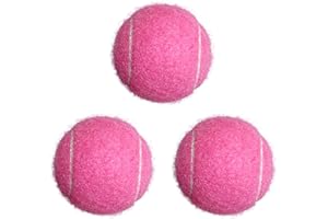 HPWFHPLF Tennis Balls, 3 Pack Advanced Training & Practice Tennis Balls for Beginners, High Visibility Pet Dog Playing Balls