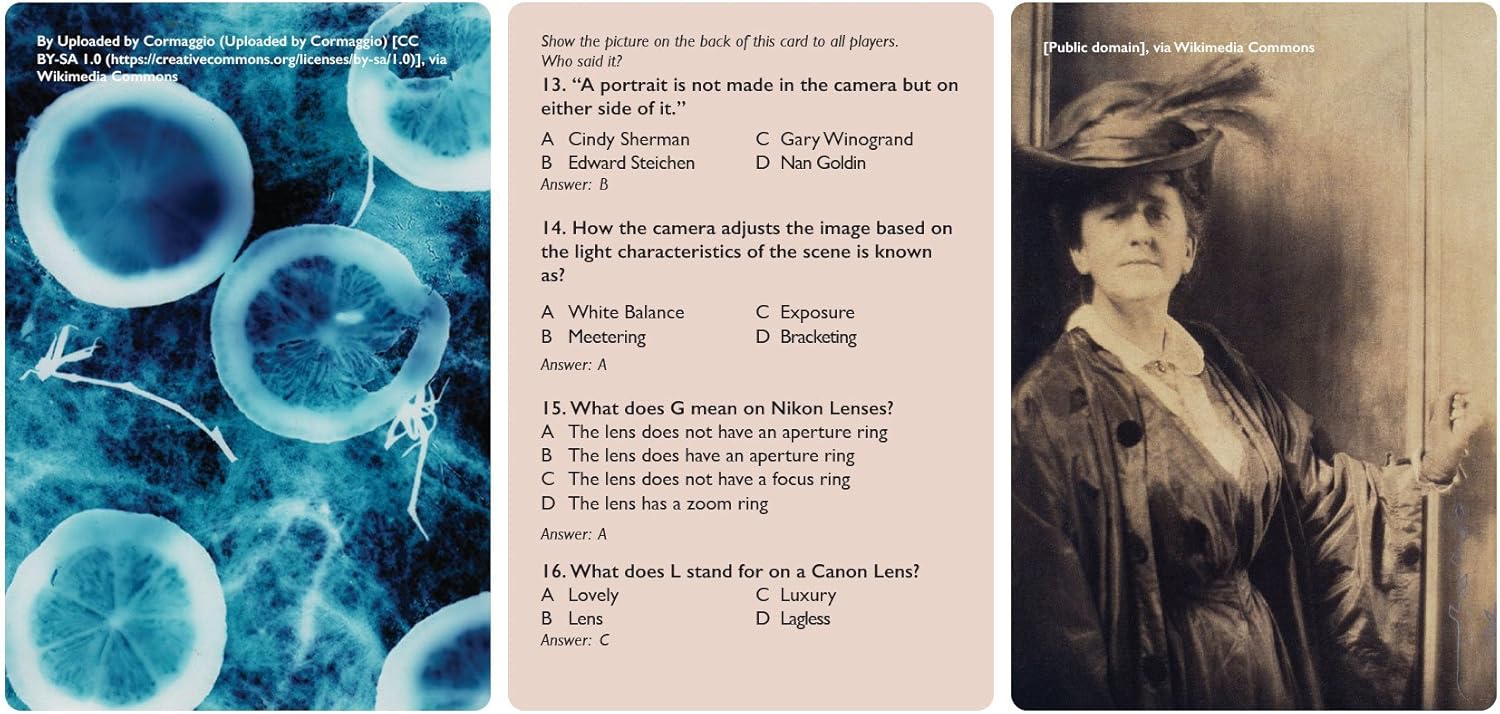 Photographers Trivial Pursuit - Level 3 - Image 5