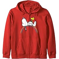 Amazon.com: Peanuts Woodstock Zip Hoodie : Clothing, Shoes & Jewelry