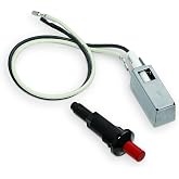 Weber&reg; Grill Igniter Kit, Replacement Ignition System | For Genesis&reg; Silver/Gold/Platinum and Spirit&reg; 200/300 Series, Push‑Button Ignition with Wires and Gas‑Catcher Chamber