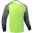 Total Soccer Factory Soccer Goalie Shirt, Padded Goalkeeper Jersey, Youth and Adult Sizes