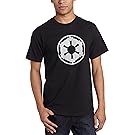 Star Wars Men's Empire Logo T-Shirt, Black, X-Large