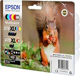 Epson C13T379D4010 X-Large Inkjet Cartridge 6 Pack Black Yellow Magenta Cyan view 4