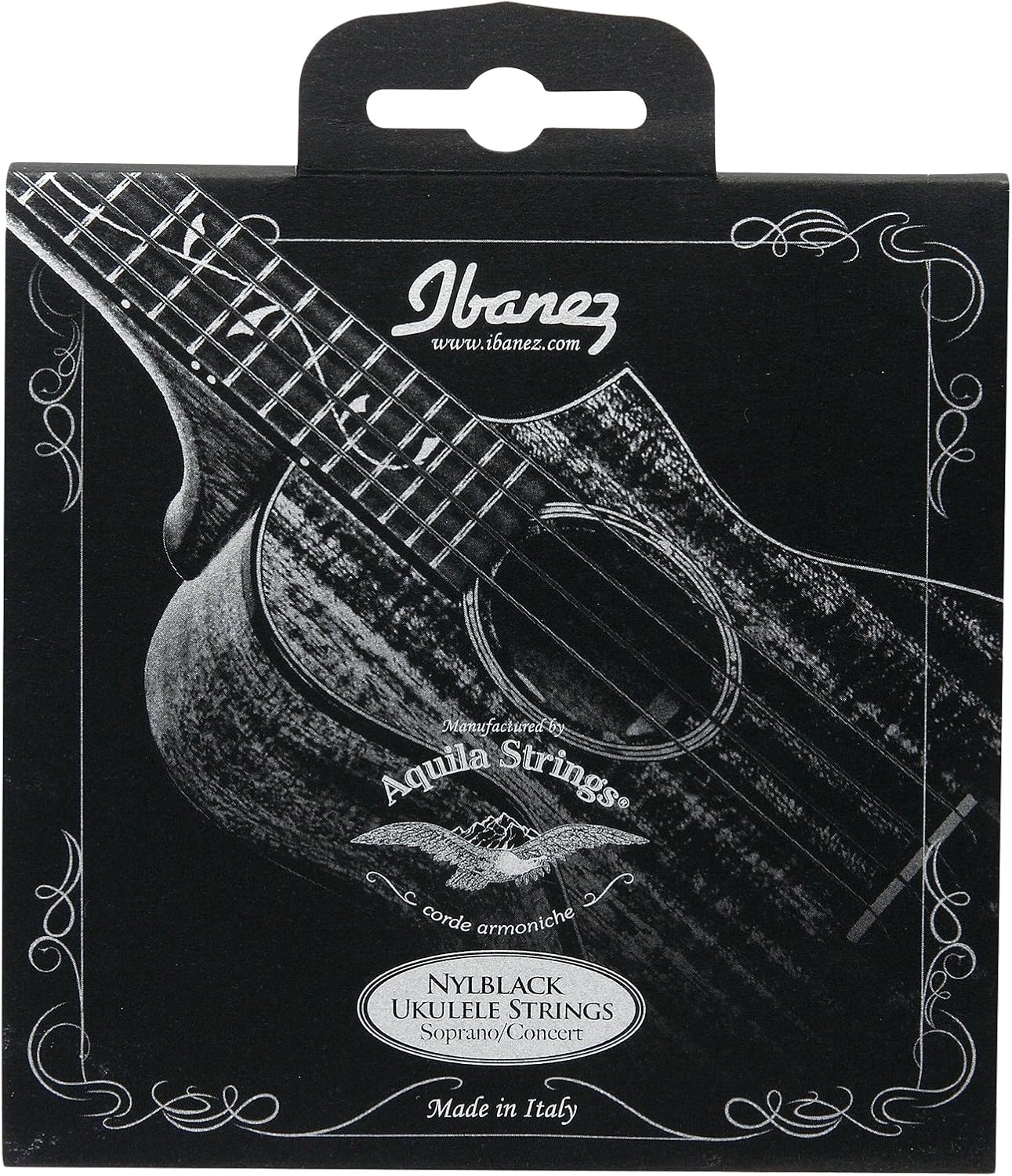 Ibanez NBUKS4 Aquila String, 024 026, Soprano Ukulele Strings Concert