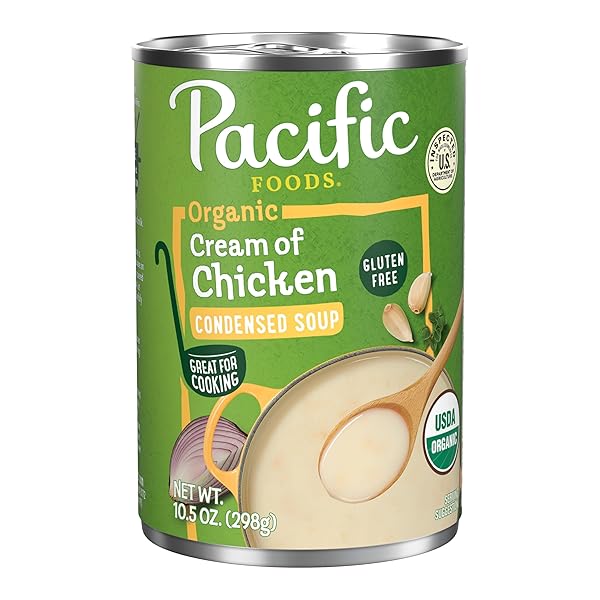 PACIFIC FOODS ORGANIC CREAM OF CHICKEN SOUP, 10.5...