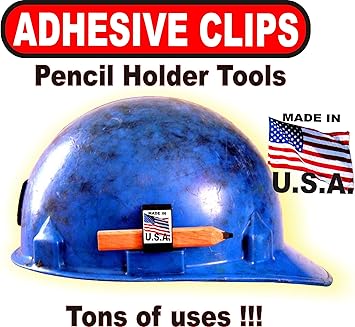 hard hat pencil clip