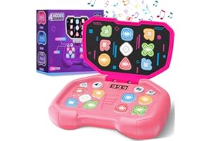 YESGAMO Handheld Dance Games for Kids - 4 Fun Brain & Memory & Reaction & Speed Training Pop Fidget Toys for Boys and Girls -Christmas Stocking Stuffers Gifts for Age 6-12 Years Old Kids Teens Gift Ideas
