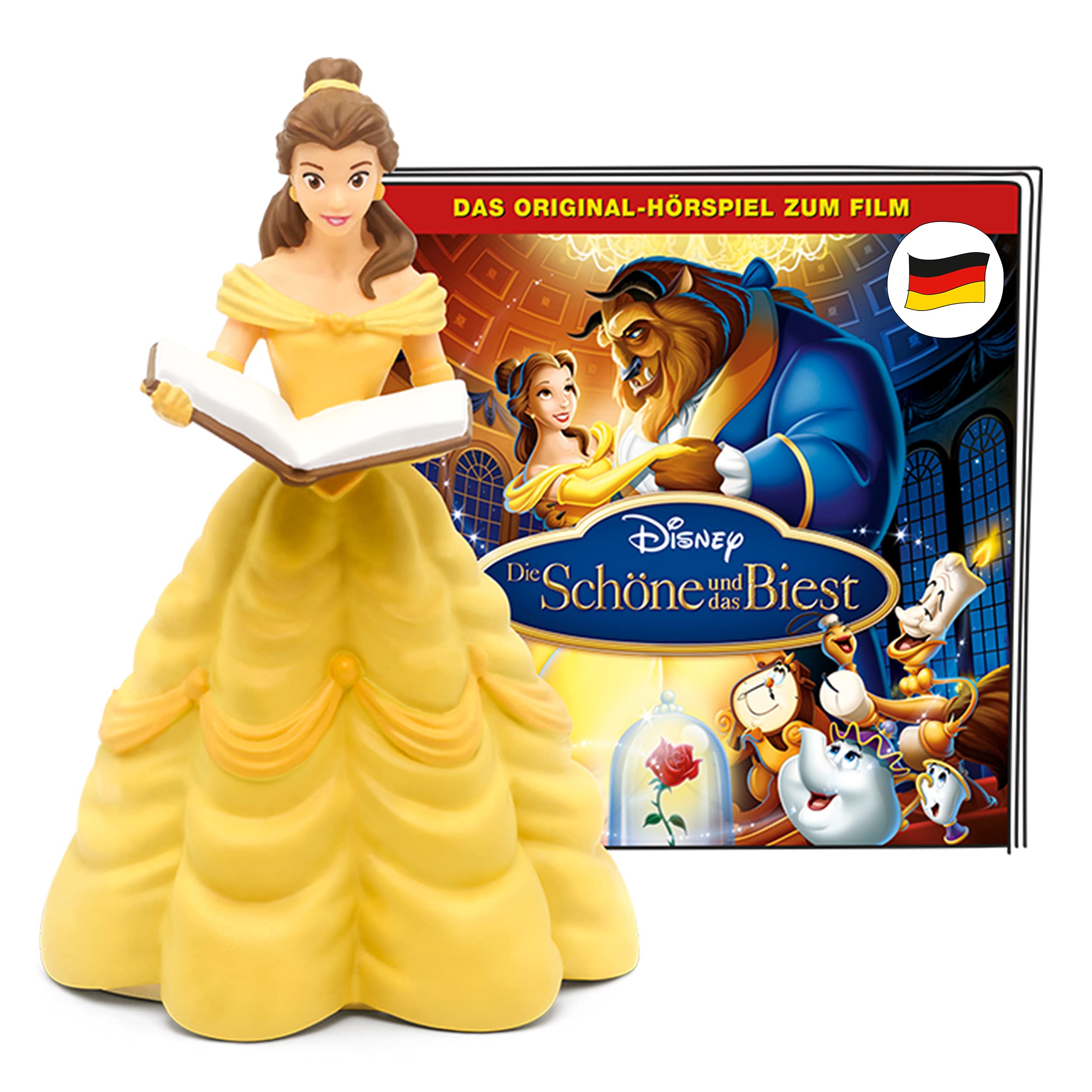 Toniebox Disney Beauty and the Beast Figure - Original Audio Play for Kids 4+, 59 Min