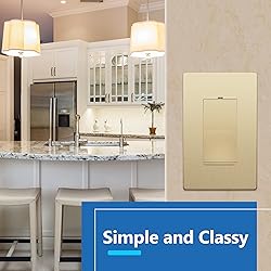 LIDER Minimalist Design Matte Finish Lighted
