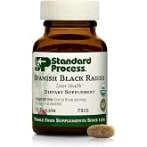 Standard Process Spanish Black Radish, Liver &amp; Gallbladder, 30 Tablets | Liver Health Dietary Supplement, Gallbladder Health and Digestion Cleanse Support, Gluten-Free, Non-Dairy and Non-Soy
