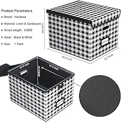 New Collapsible File Storage Organizer Box with
