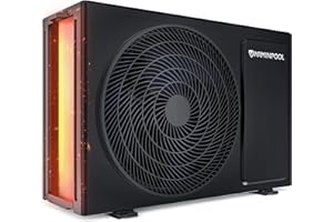 VARMINPOOL 27000BTU Pool Heat Pump for 7000 Gallons Above Ground Pool, Electric Pool Heater for Inground Pool, WiFi APP Control, Titanium Heat Exchanger, 120V