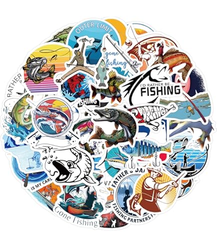 Florida Deep Sea Fishing Vintage Style Travel Decal / Vinyl Luggage Sticker - Foto 8