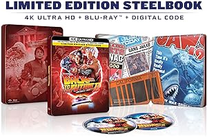 Back to the Future Part II - Limited Edition 40th Anniversary Steelbook (4K Ultra HD + Blu-ray + Digital)