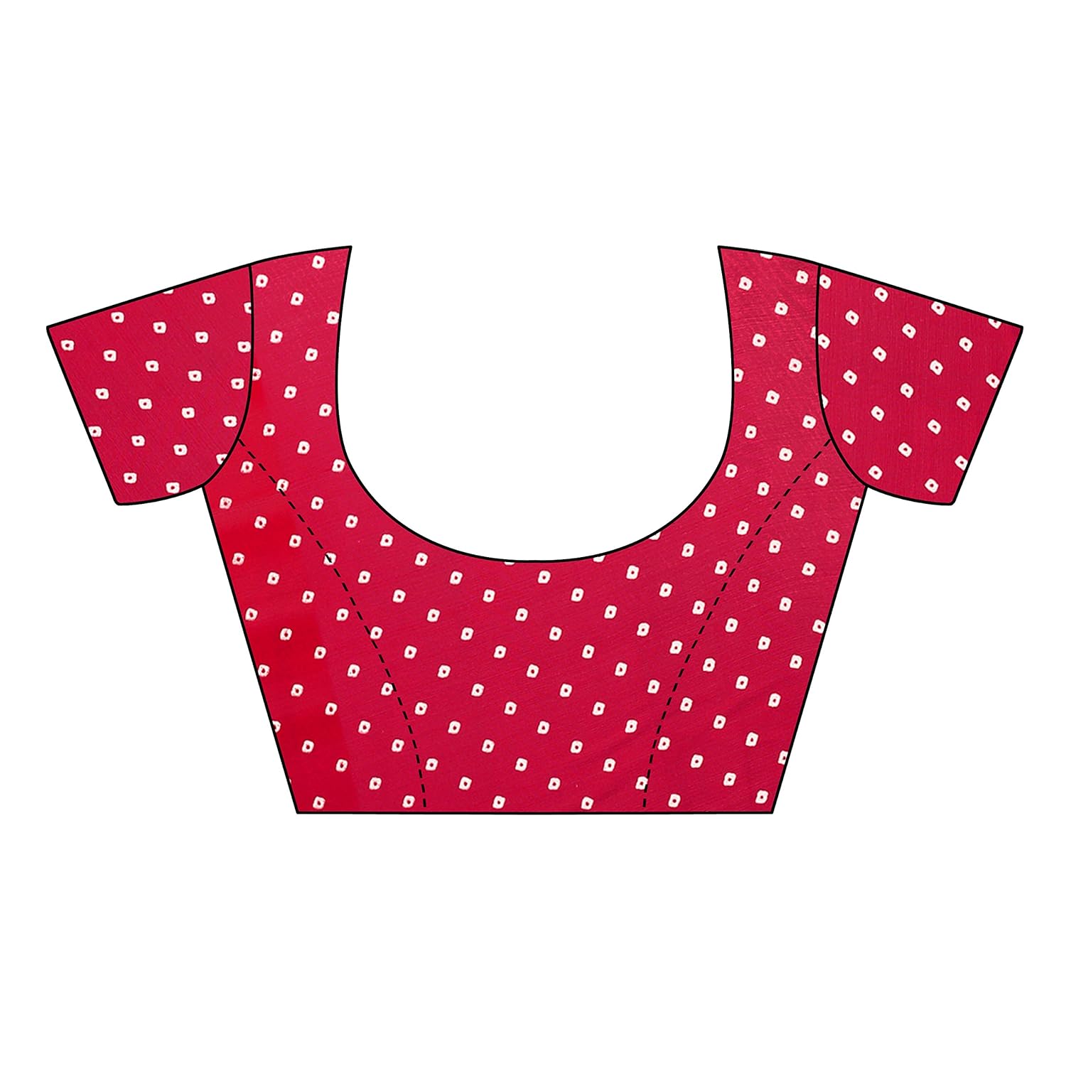 applecreation women's georgette saree (georgette14052_red_ free size)