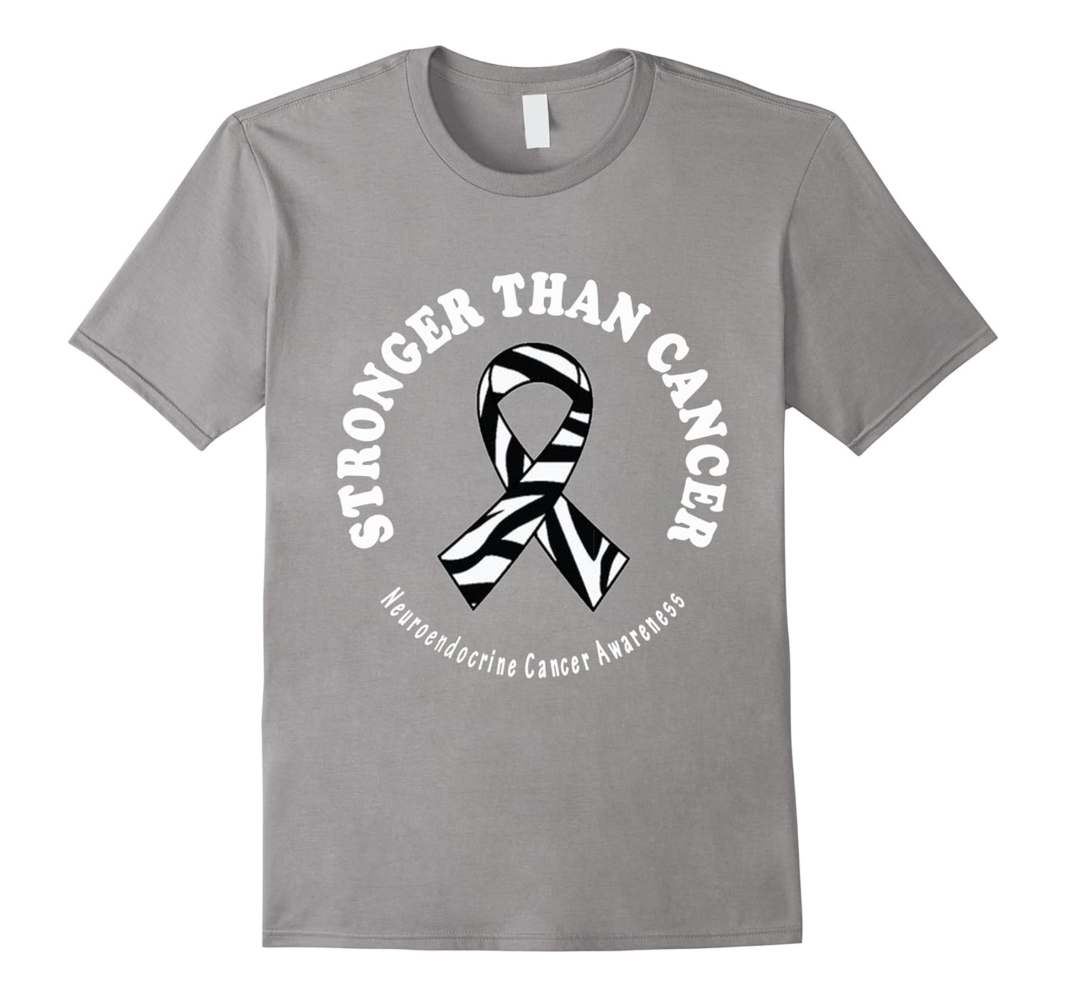 Stronger Than Cancer NET Neuroendocrine Cancer TShirtArt Artvinatee