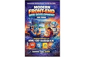 Modern Front-End Web Development for Teens: Build Real Websites with HTML, CSS, JavaScript & AI
