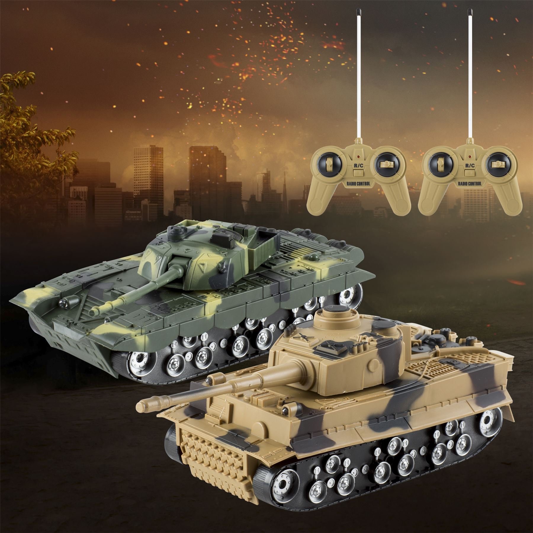 battle tanks twin pack