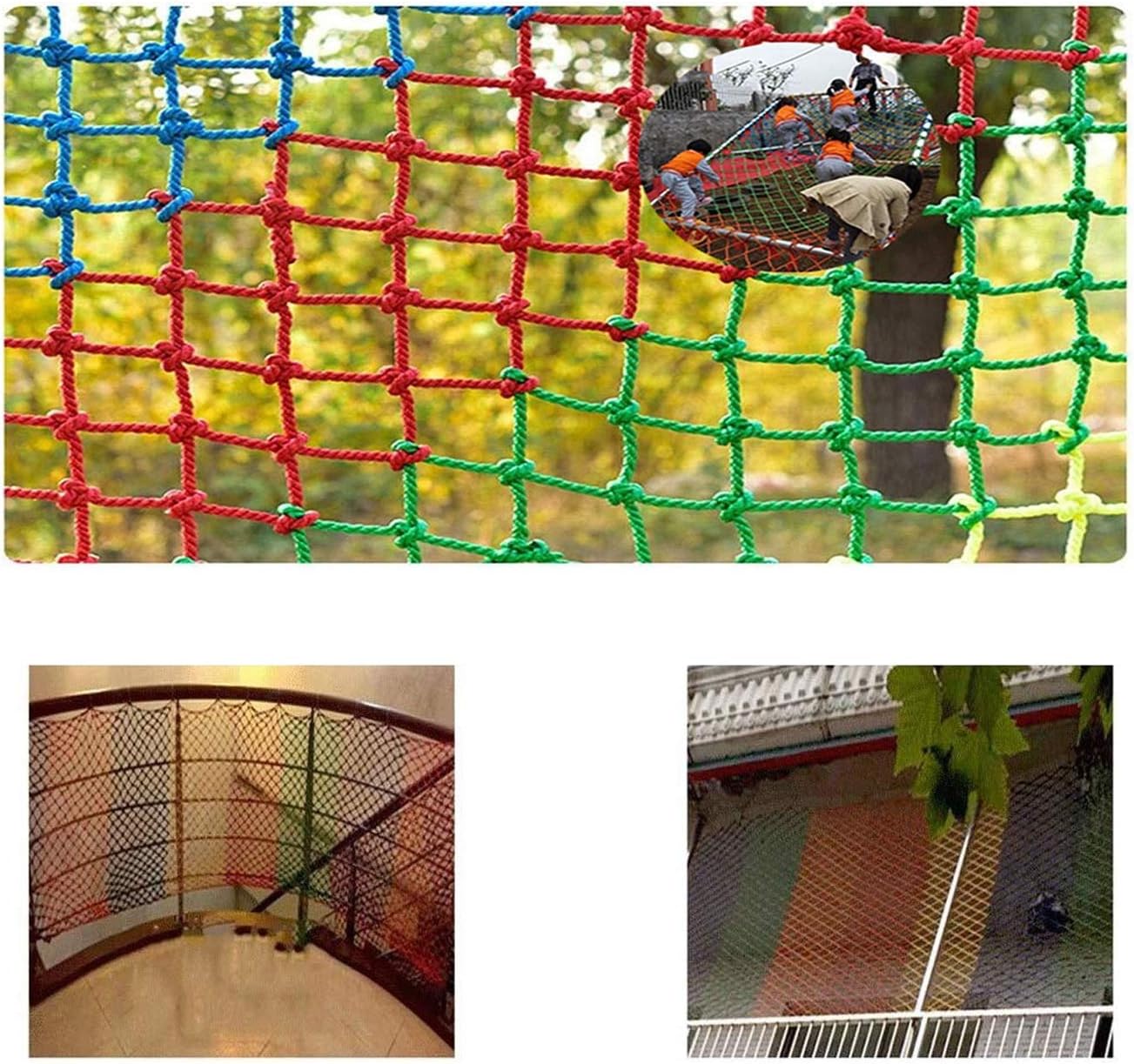 Child safety net protective net decoration net out Nylon Rope Net, Balcony Stair